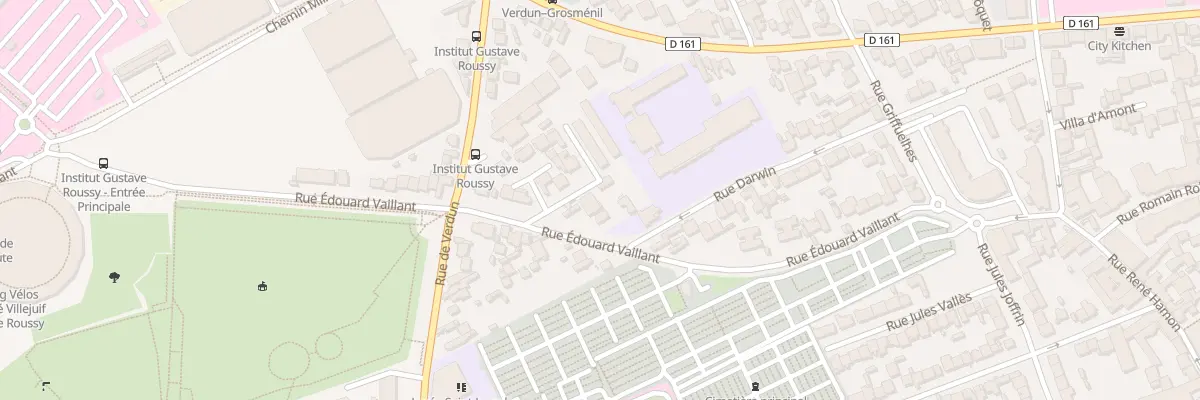 Plan du 72 Rue Edouard Vaillant à Villejuif