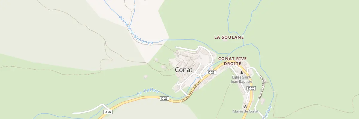 Plan du 76 Le Village à Conat