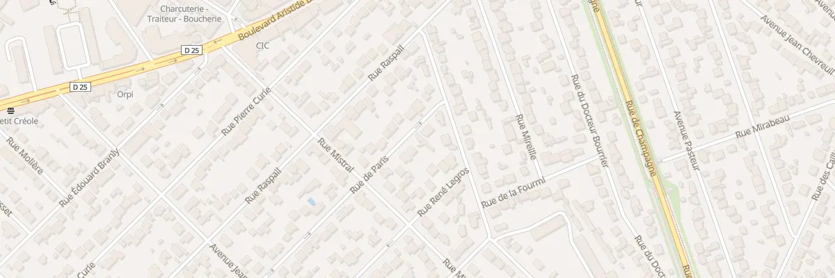 Plan du 120B Rue de Paris à Savigny-sur-Orge