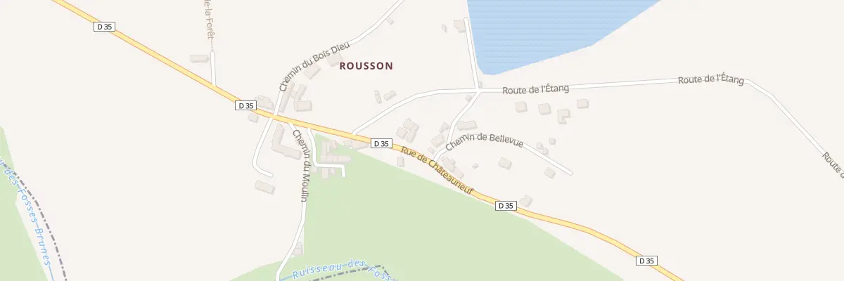 Plan du 12 Rue de Chateauneuf à Saint-Loup-des-Chaumes