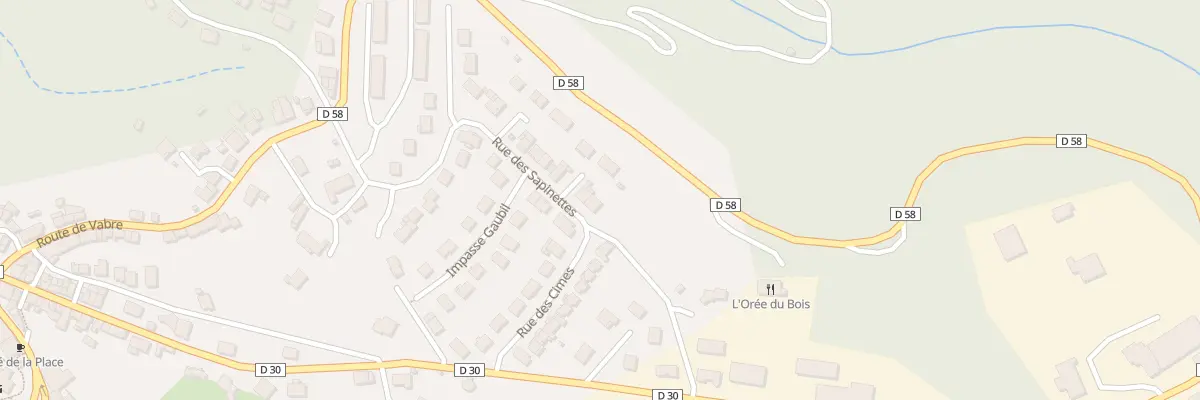 Plan du 23 Rue des Sapinettes à Arifat
