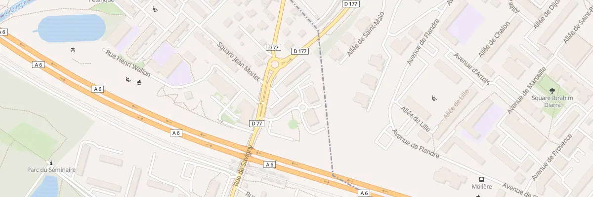 Plan du 11 Rue de Savigny à Morsang-sur-Orge