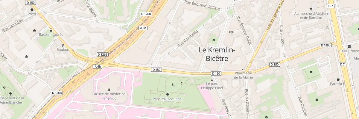 Plan du 50 Rue de la Convention au Kremlin-Bicêtre