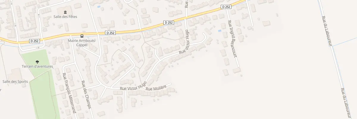 Plan du 51 Rue Victor Hugo à Armbouts-Cappel