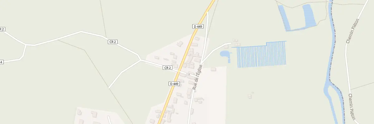 Plan du 5035A N Rn 449 à Vayres-sur-Essonne
