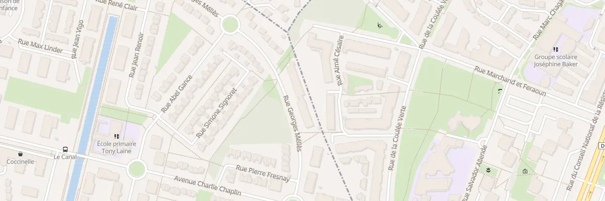 Plan du 43 Rue Georges Melies à Sainte-Geneviève-des-Bois