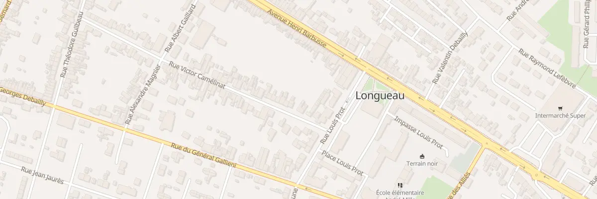 Plan du 73 Rue Victor Camélinat à Longueau