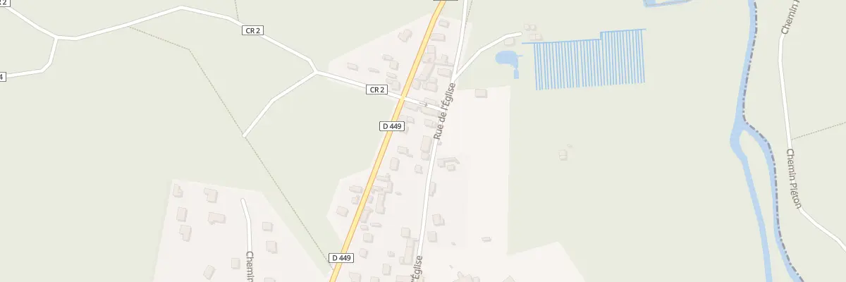 Plan du 14 Rue de l’Eglise à Vayres-sur-Essonne