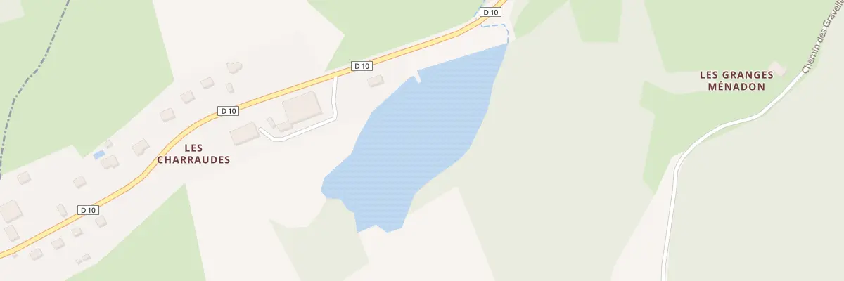 Plan du 26 Les Charraudes à Crocq