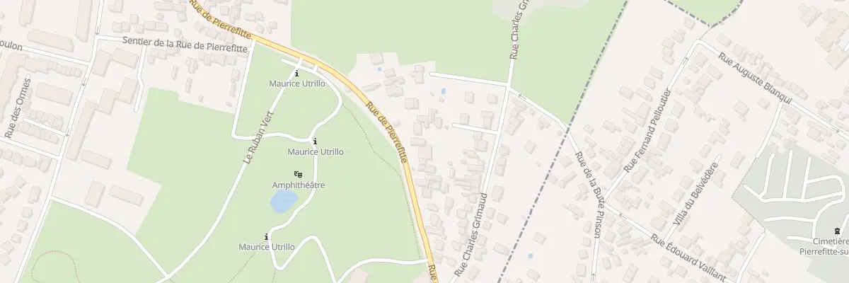 Plan du 77 Rue de Pierrefitte à Montmagny