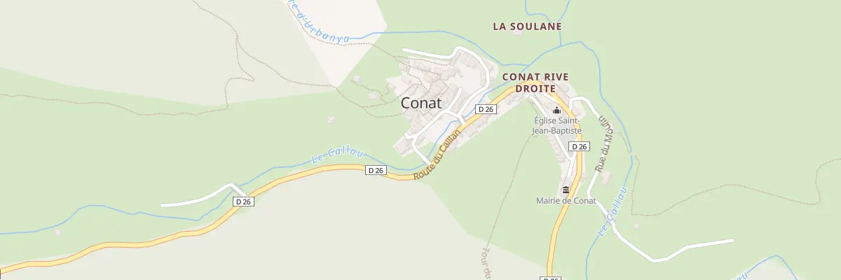 Plan du 41 Le Village à Conat