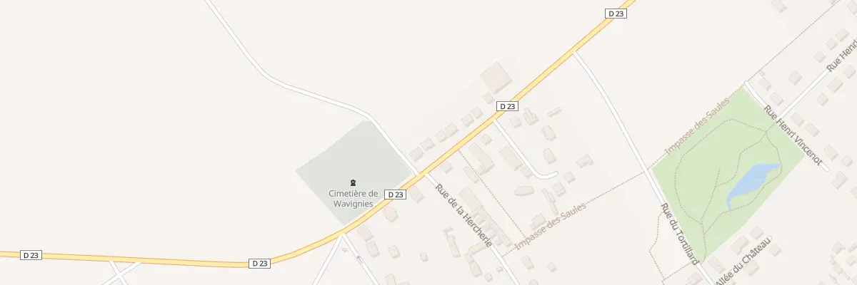 Plan du 147 Rue de la Libération à Wavignies
