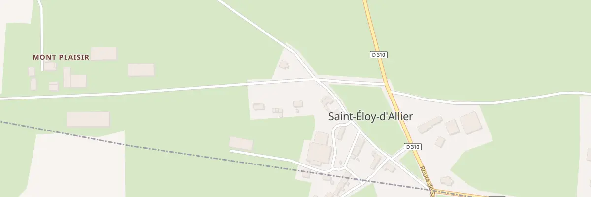 Plan du 5053 Le Bourg à Saint-Éloy-d’Allier