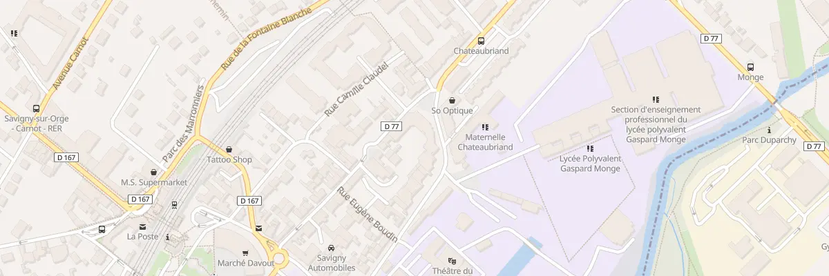 Plan du 24 Grande Rue à Savigny-sur-Orge
