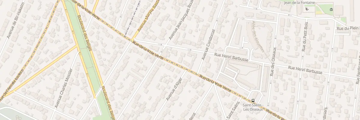 Plan du 110 Rue de la Voie Verte à Athis-Mons
