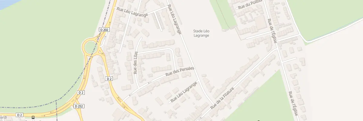 Plan du 3 Rue des Lilas à Cappelle-la-Grande