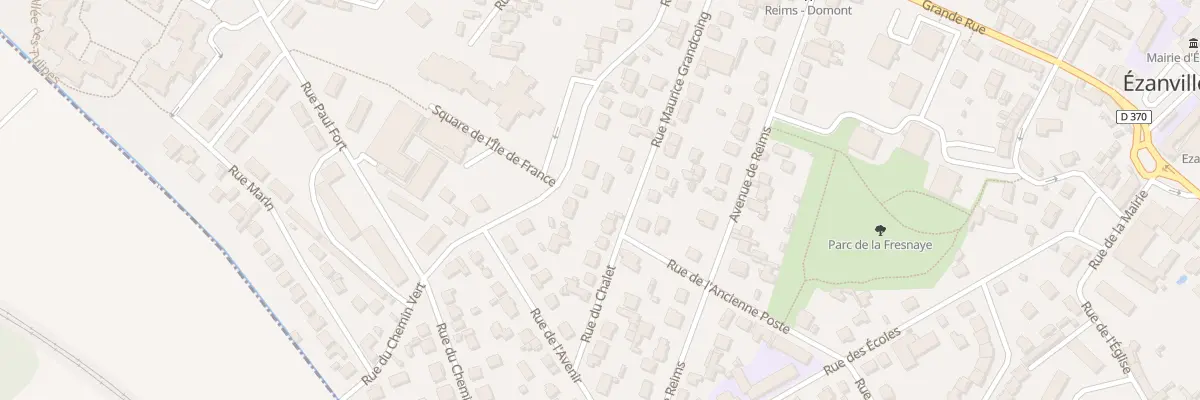 Plan du 11 Rue Maurice Grandcoing à Ézanville