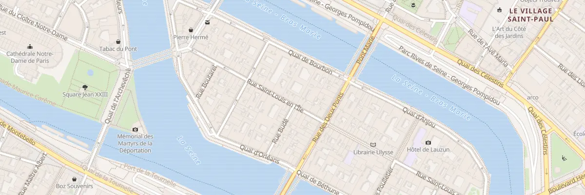 Plan du 60 Rue Saint-Louis en l’Île à Paris 4e Arrondissement