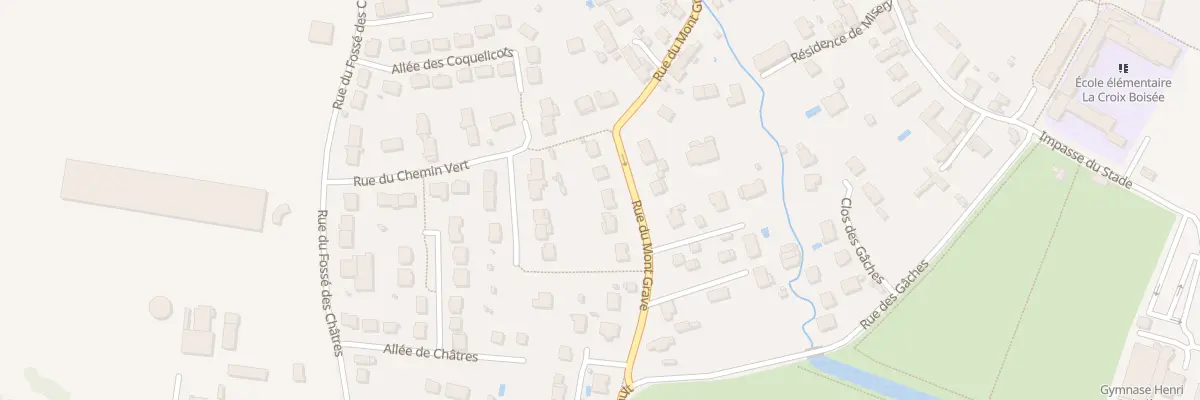 Plan du 20 Rue de Mont Grave à Vert-le-Grand