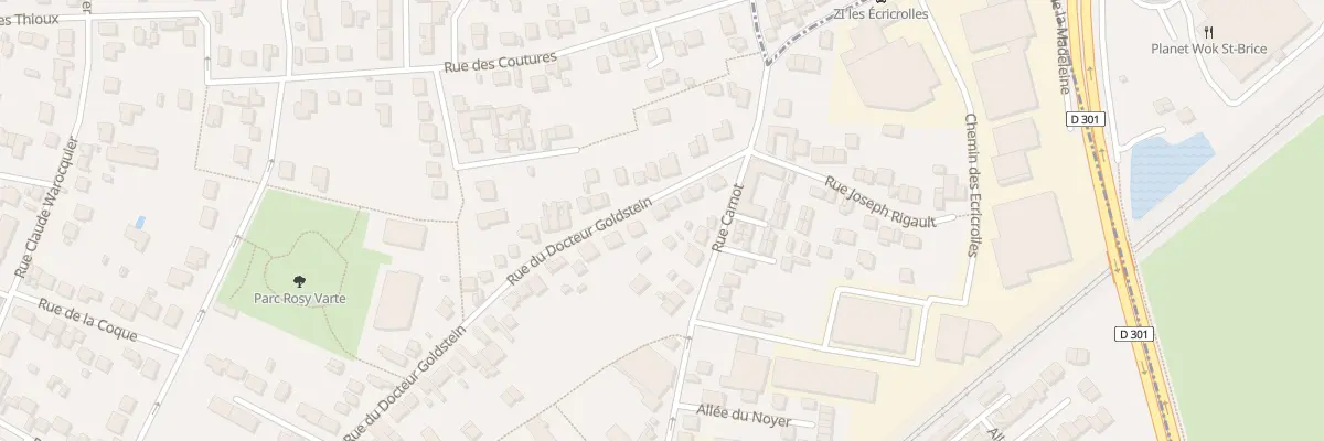 Plan du 44 Rue du Docteur Goldstein à Groslay
