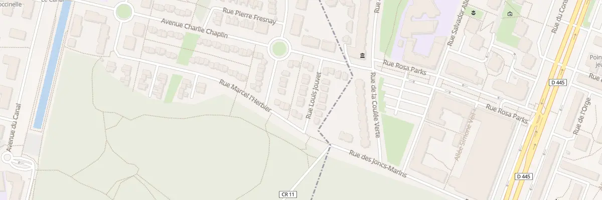 Plan du 10 Rue Louis Jouvet à Sainte-Geneviève-des-Bois