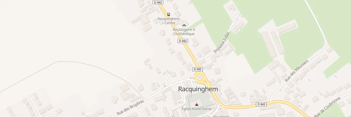 Plan du 80 Rue Nationale à Racquinghem