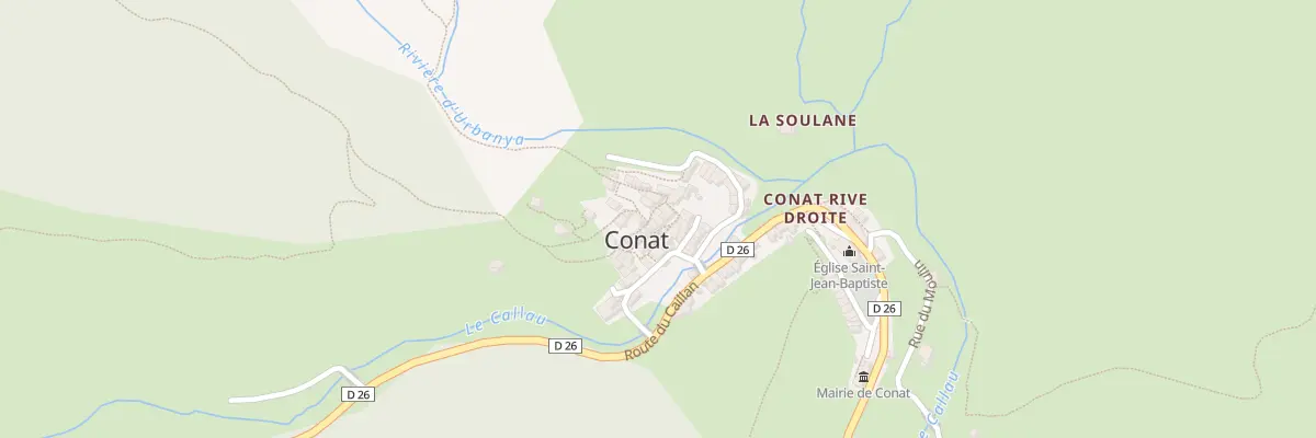 Plan du 37 Le Village à Conat