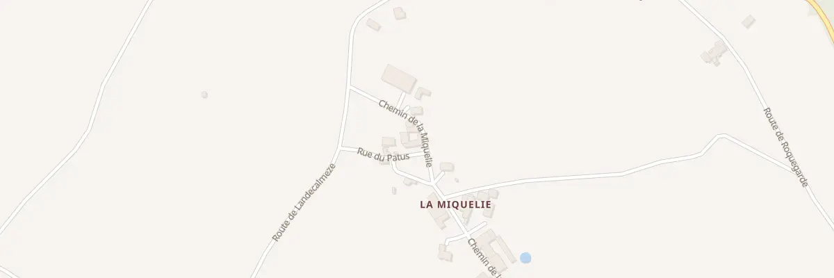 Plan du 5151 La Miquelie à Saint-Just-sur-Viaur