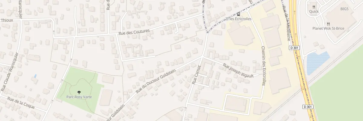 Plan du 67 Rue du Docteur Goldstein à Groslay
