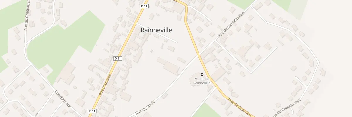 Plan du 4 Rue du Stade à Rainneville