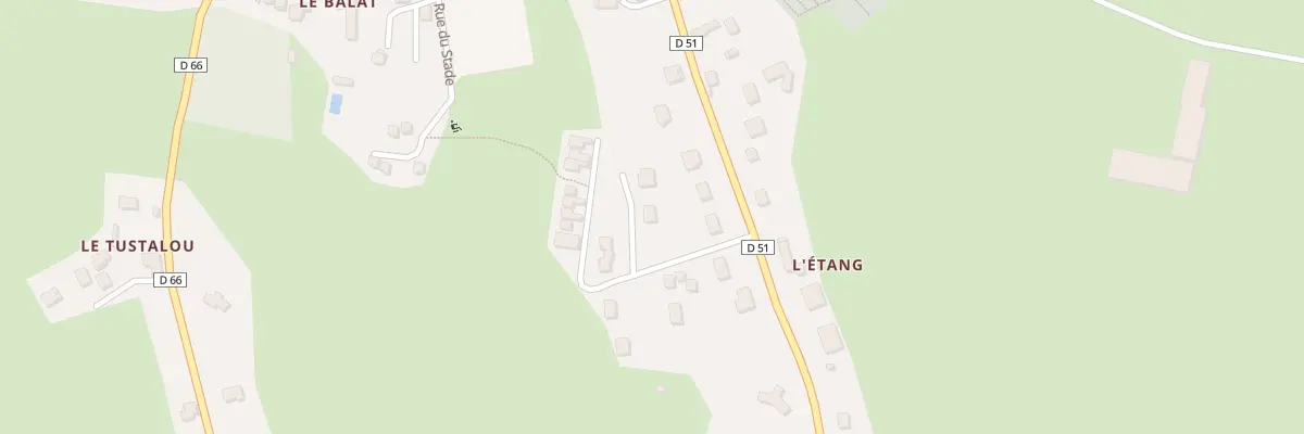 Plan du 6114 Lot Communal la Parro à Marcolès