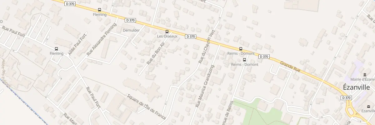 Plan du 59 Rue du Chemin Vert à Ézanville