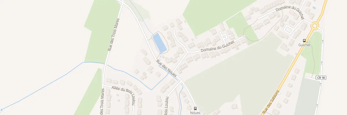 Plan du 53 Domaine du Guichet à Vert-le-Grand