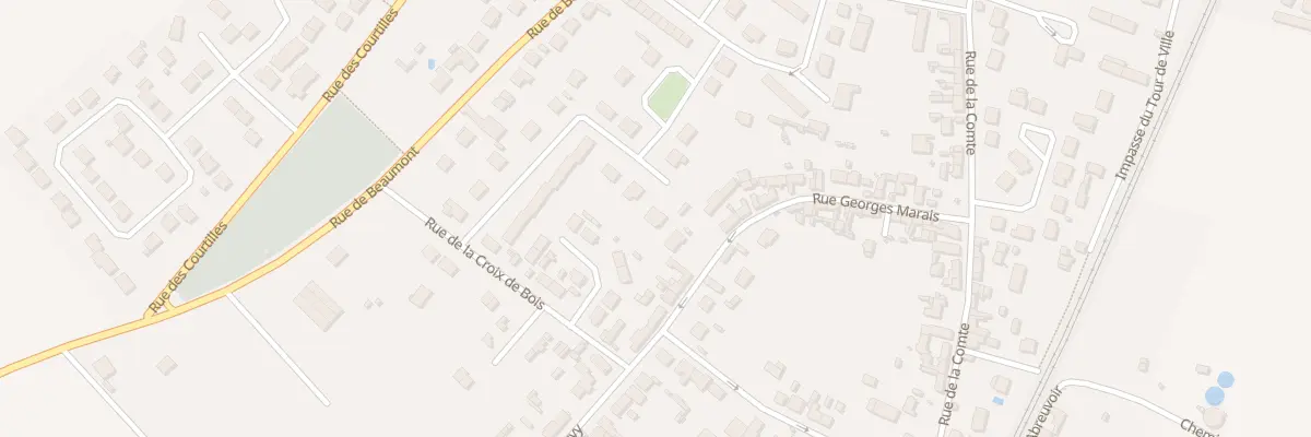 Plan du 25 Rue Pierre et Marie Curie à Boran-sur-Oise