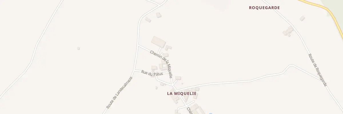 Plan du 5152 La Miquelie à Saint-Just-sur-Viaur