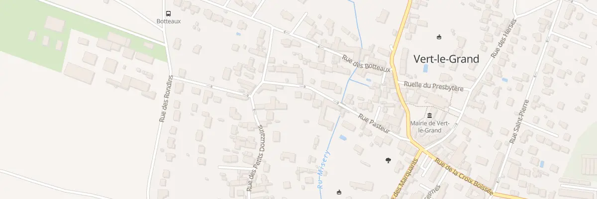 Plan du 13 Rue Pasteur à Vert-le-Grand