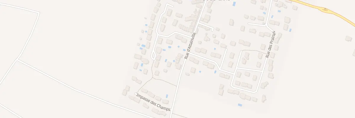 Plan du 16 Rue d’Attainville à Villaines-sous-Bois