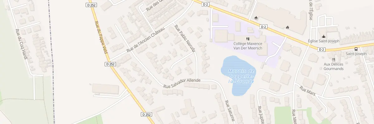 Plan du 15 Rue Pablo Neruda à Cappelle-la-Grande