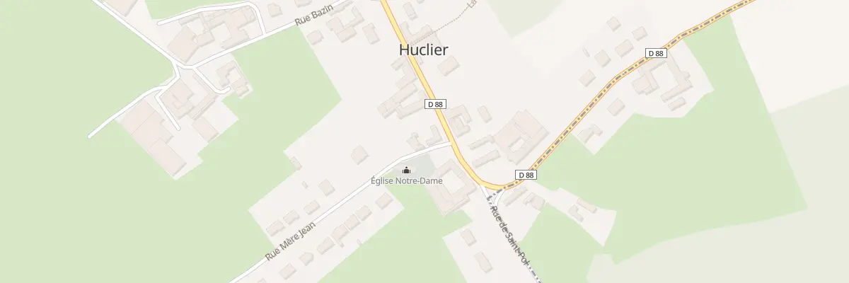 Plan du 3 Rue Principale à Huclier