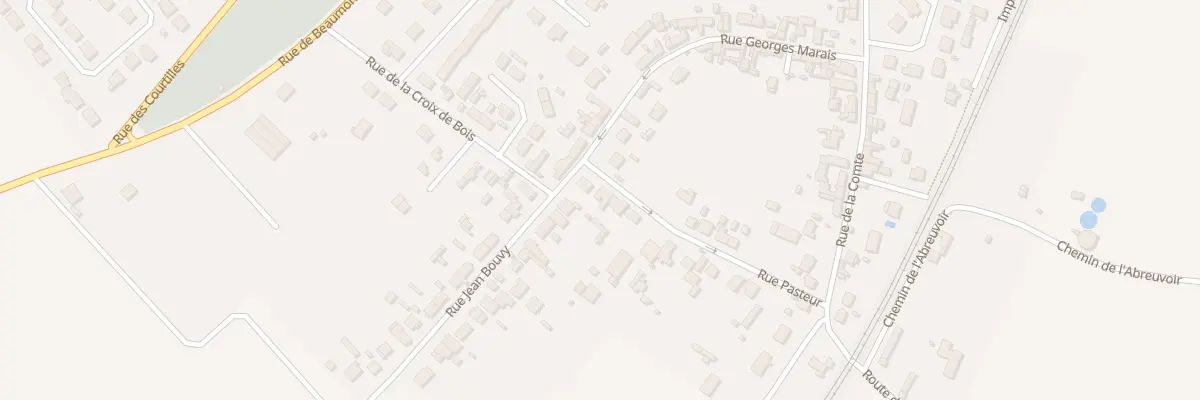 Plan du 21 Rue Pasteur à Boran-sur-Oise