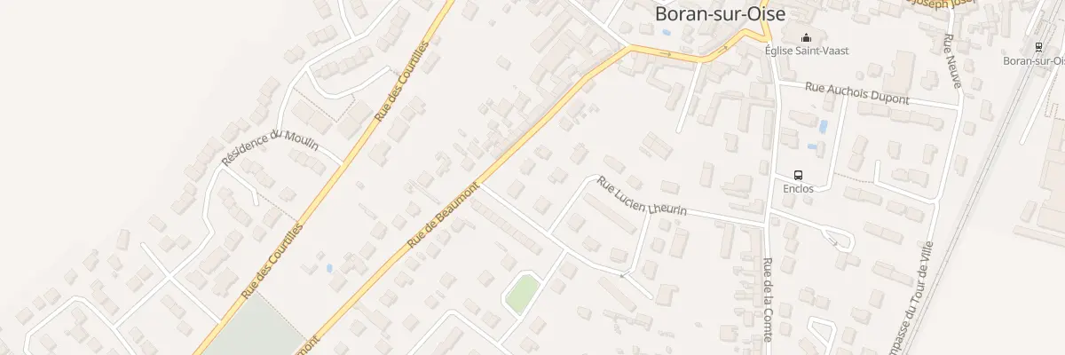 Plan du 23 Rue de Beaumont à Boran-sur-Oise
