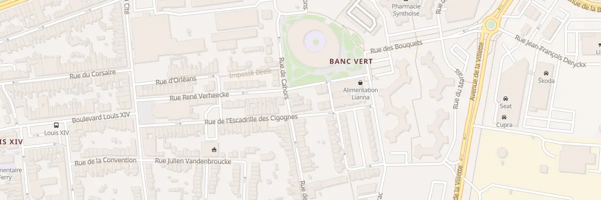 Plan du 61 Rue de Cahors à Dunkerque