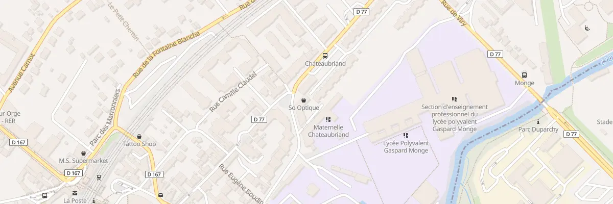 Plan du 24 Rue Charles Rossignol à Savigny-sur-Orge