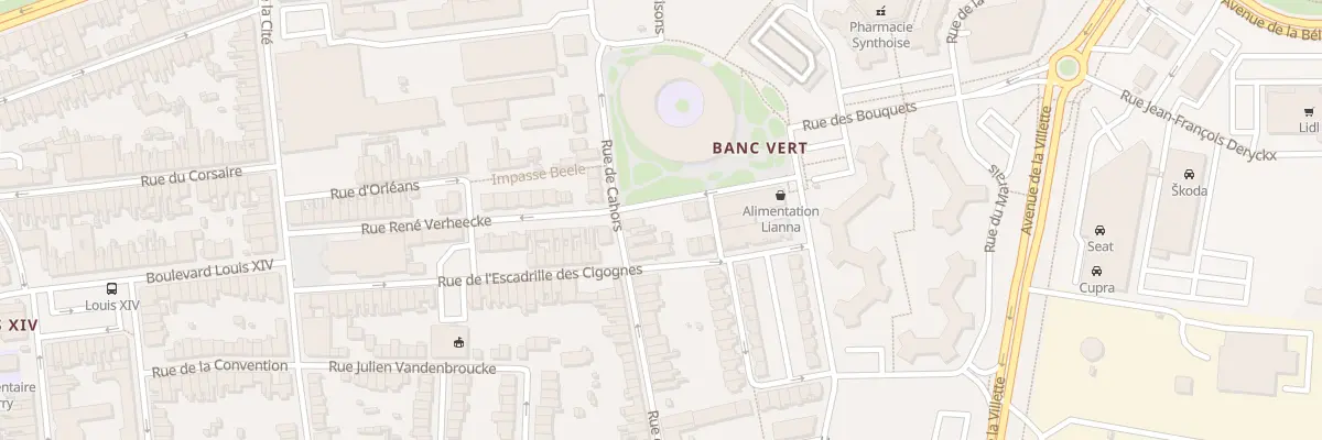 Plan du 59 Rue de Cahors à Dunkerque