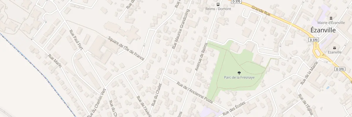 Plan du 14 Rue Maurice Grandcoing à Ézanville