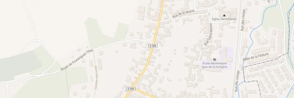 Plan du 6 Rue du Colombier à Cires-lès-Mello