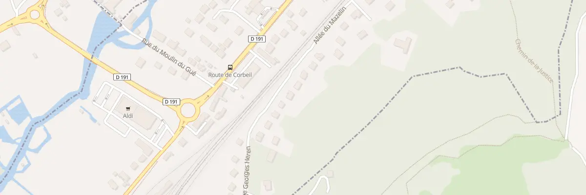 Plan du 40 All du Mazelin à Baulne