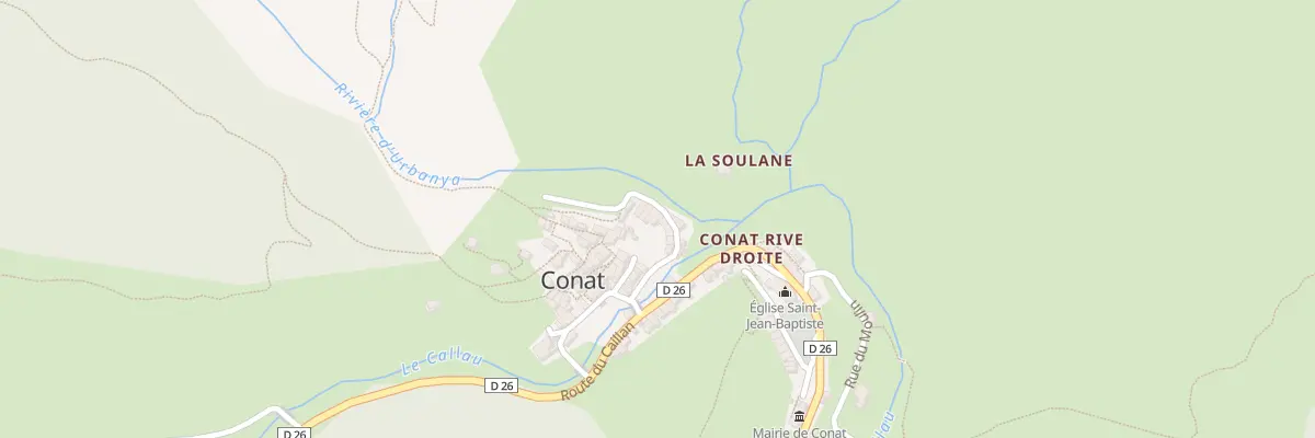 Plan du 17 Rue Rue de la Fargue à Conat
