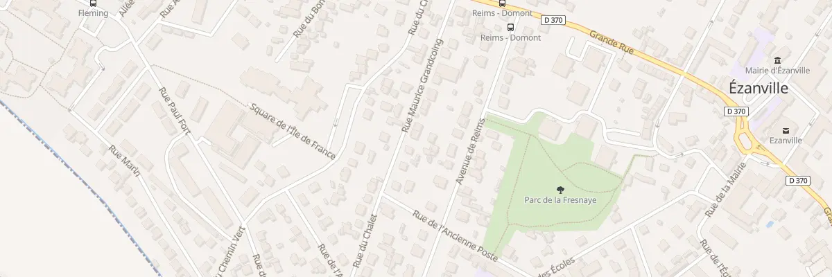Plan du 18 Rue Maurice Grandcoing à Ézanville