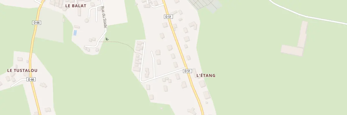 Plan du 6118 Lot Communal la Parro à Marcolès